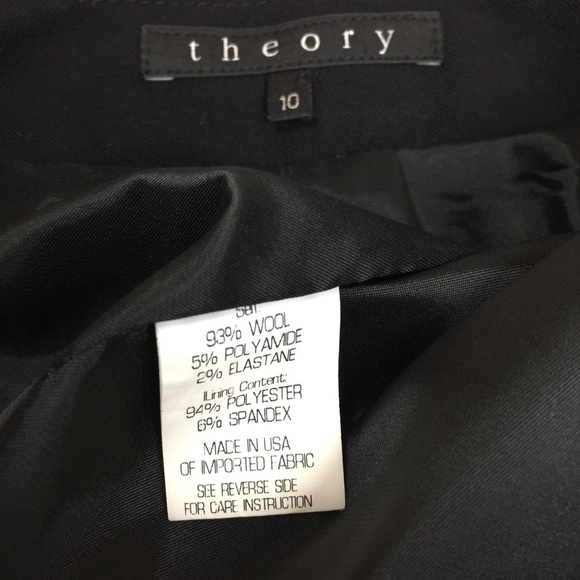 Theory open front wool blazer Gabe - Picture 4 of 4